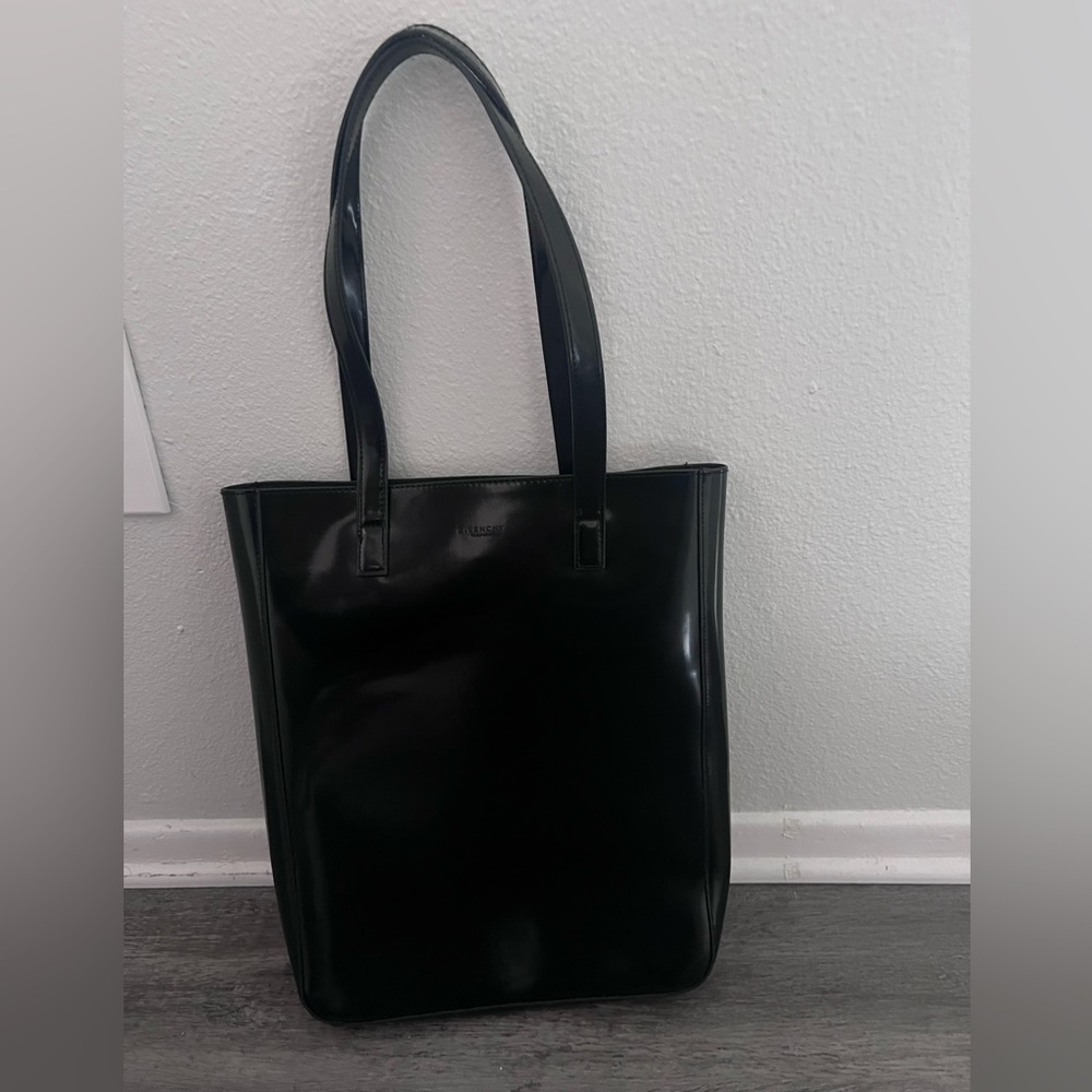 Givenchy Patent Leather Black Tote Bag
